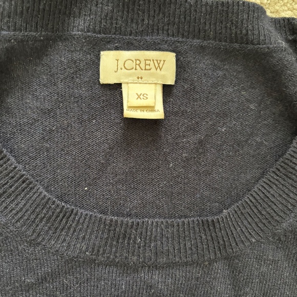 J. Crew Navy French Bulldog Frenchie Sweater - Picture 7 of 7
